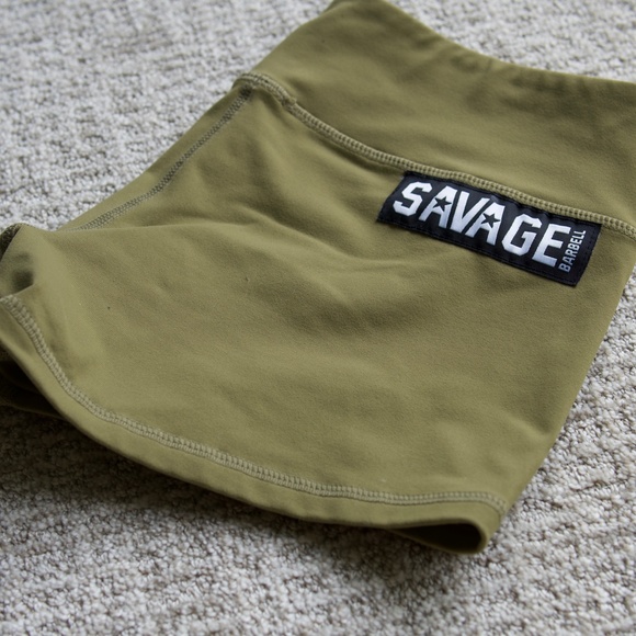 Savage Barbell, Olive Green, Size M - Picture 2 of 5